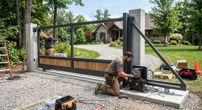 Automatic Gate Installation in Boca Raton, FL