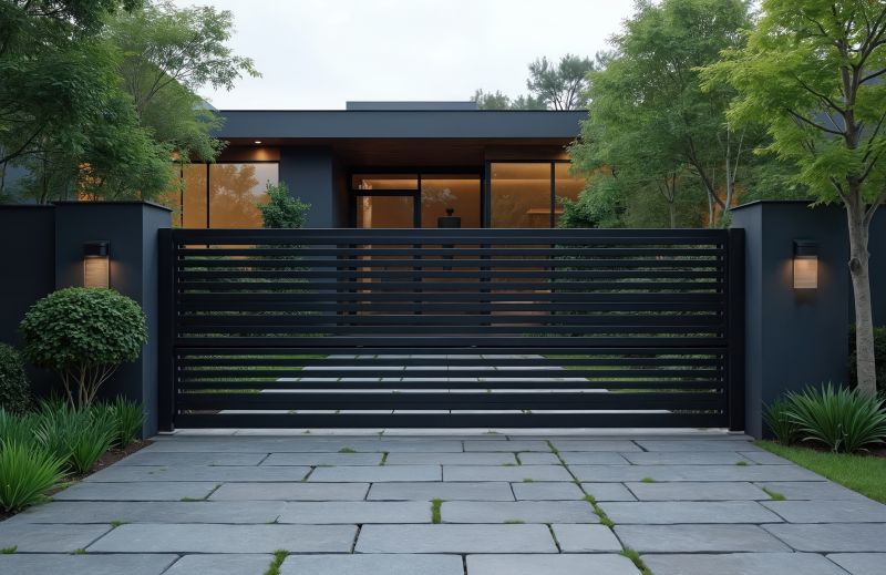 Driveway Fence Installation in Plano, TX