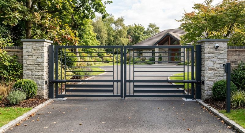 Entrance Gate Installation in Roswell, GA