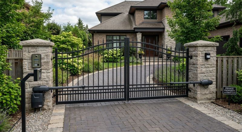 Motorized Gate Installation in Rockville, MD